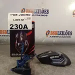 LOTE 230 - 01 MOUSE GAMER. (NO ESTADO, LEILÃO NÃO TEM GARANTIA E NEM DEVOLUÇÃO, SUJEITO A POSSÍVEIS AVARIAS VISÍVEIS/OCULTAS E/OU AUSÊNCIA DE COMPONENTES).