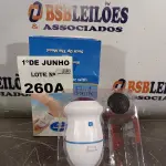 LOTE 260 - 01 MASSAGEADOR PORTÁTIL. (NO ESTADO, LEILÃO NÃO TEM GARANTIA E NEM DEVOLUÇÃO, SUJEITO A POSSÍVEIS AVARIAS VISÍVEIS/OCULTAS E/OU AUSÊNCIA DE COMPONENTES).