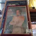LOTE 417 - 02 QUADROS DE SIMON BOLÍVAR. (NO ESTADO, LEILÃO NÃO TEM GARANTIA E NEM DEVOLUÇÃO, SUJEITO A POSSÍVEIS AVARIAS VISÍVEIS/OCULTAS E/OU AUSÊNCIA DE COMPONENTES).
