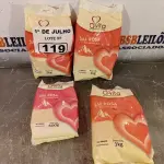 LOTE 119 - 04 PACOTES DE SAL ROSA FINO DO HIMALAIA, SENDO 03 PACOTES DE 1KG E 01 DE 500G. (NO ESTADO, LEILÃO NÃO TEM GARANTIA E NEM DEVOLUÇÃO, SUJEITO A POSSÍVEIS AVARIAS VISÍVEIS/OCULTAS E/OU AUSÊNCIA DE COMPONENTES).