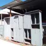 LOTE 508 - 01 ARQUIVO E 03 ARMÁRIOS DE AÇO MARCAS E MODELOS DIVERSOS COM AVARIAS. (NO ESTADO, LEILÃO NÃO TEM GARANTIA E NEM DEVOLUÇÃO, SUJEITO A POSSÍVEIS AVARIAS VISÍVEIS/OCULTAS E/OU AUSÊNCIA DE COMPONENTES).