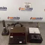 LOTE 125 - 02 EQUIPAMENTOS ELETRÔNICOS DIVERSOS. (NO ESTADO, LEILÃO NÃO TEM GARANTIA E NEM DEVOLUÇÃO, SUJEITO A POSSÍVEIS AVARIAS VISÍVEIS/OCULTAS E/OU AUSÊNCIA DE COMPONENTES).