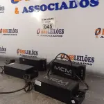 LOTE 045 - 04 FONTES 12V MARCAS MCM. (NO ESTADO, LEILÃO NÃO TEM GARANTIA E NEM DEVOLUÇÃO, SUJEITO A POSSÍVEIS AVARIAS VISÍVEIS/OCULTAS E/OU AUSÊNCIA DE COMPONENTES).