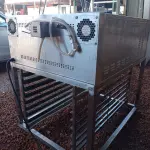 LOTE 402 - 01 FORNO INDUSTRIAL PARA PADARIA ELETRICO/GÁS MARCA TECHNIPAN. (NO ESTADO, LEILÃO NÃO TEM GARANTIA E NEM DEVOLUÇÃO, SUJEITO A POSSÍVEIS AVARIAS VISÍVEIS/OCULTAS E/OU AUSÊNCIA DE COMPONENTES).