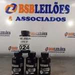 LOTE 024 - 04 FRASCOS DE GLUTAMINA DUOM 500MG 120 CAPSULAS CADA. (NO ESTADO, LEILÃO NÃO TEM GARANTIA E NEM DEVOLUÇÃO, SUJEITO A POSSÍVEIS AVARIAS VISÍVEIS/OCULTAS E/OU AUSÊNCIA DE COMPONENTES).