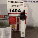 LOTE 140 - 01 MÁQUINA DE CORTAR CABELO. (NO ESTADO, LEILÃO NÃO TEM GARANTIA E NEM DEVOLUÇÃO, SUJEITO A POSSÍVEIS AVARIAS VISÍVEIS/OCULTAS E/OU AUSÊNCIA DE COMPONENTES).