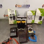 LOTE 470 - 01 LNBF BANDA KU, 03 CARREGADORES, 01 ALICATE AMPERÍMETRO E 02 CALCULADORAS CIENTÍFICA. (NO ESTADO, LEILÃO NÃO TEM GARANTIA E NEM DEVOLUÇÃO, SUJEITO A POSSÍVEIS AVARIAS VISÍVEIS/OCULTAS E/OU AUSÊNCIA DE COMPONENTES).