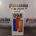 LOTE 098 - 01 TELEFONE CELULAR REDMI 9C. (NO ESTADO, LEILÃO NÃO TEM GARANTIA E NEM DEVOLUÇÃO, SUJEITO A POSSÍVEIS AVARIAS VISÍVEIS/OCULTAS E/OU AUSÊNCIA DE COMPONENTES).