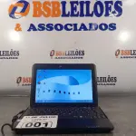 LOTE 001 - 01 NETBOOK NOVADATA, PROCESSADOR ATON, MEMORIA 2GB E HD DE 320GB COM FONTE. (NO ESTADO, LEILÃO NÃO TEM GARANTIA E NEM DEVOLUÇÃO, SUJEITO A POSSÍVEIS AVARIAS VISÍVEIS/OCULTAS E/OU AUSÊNCIA DE COMPONENTES).