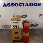 LOTE 112 - 01 GARRAFA STANLEY. (NO ESTADO, LEILÃO NÃO TEM GARANTIA E NEM DEVOLUÇÃO, SUJEITO A POSSÍVEIS AVARIAS VISÍVEIS/OCULTAS E/OU AUSÊNCIA DE COMPONENTES).