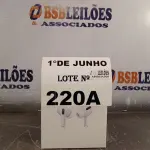 LOTE 220 - 01 FONE DE OUVIDO WIRELESS. (NO ESTADO, LEILÃO NÃO TEM GARANTIA E NEM DEVOLUÇÃO, SUJEITO A POSSÍVEIS AVARIAS VISÍVEIS/OCULTAS E/OU AUSÊNCIA DE COMPONENTES).
