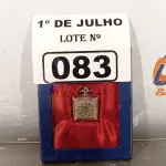 LOTE 083 - 01 RELÓGIO DE BOLSO ANALÓGICO. (NO ESTADO, LEILÃO NÃO TEM GARANTIA E NEM DEVOLUÇÃO, SUJEITO A POSSÍVEIS AVARIAS VISÍVEIS/OCULTAS E/OU AUSÊNCIA DE COMPONENTES).