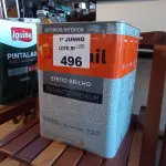 LOTE 496 - 01 LATA DE TEXTURATTO EFEITO BRILHO SUVINIL 24KG. (NO ESTADO, LEILÃO NÃO TEM GARANTIA E NEM DEVOLUÇÃO, SUJEITO A POSSÍVEIS AVARIAS VISÍVEIS/OCULTAS E/OU AUSÊNCIA DE COMPONENTES).