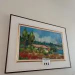 LOTE 113 - 01 QUADRO DECORATIVO (NO ESTADO, NÃO SABEMOS SE FUNCIONA. LEILÃO NÃO TEM GARANTIA E NEM DEVOLUÇÃO).
