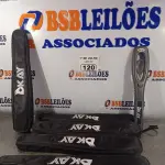 LOTE 120 - 05 DETECTORES DE METAL MARCAS E MODELOS DIVERSOS. (NO ESTADO, LEILÃO NÃO TEM GARANTIA E NEM DEVOLUÇÃO, SUJEITO A POSSÍVEIS AVARIAS VISÍVEIS/OCULTAS E/OU AUSÊNCIA DE COMPONENTES).