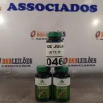 LOTE 046 - 03 FRASCOS DE 30 ERVAS BIO&FLORA 500MG COM 60 CAPSULAS CADA. (NO ESTADO, LEILÃO NÃO TEM GARANTIA E NEM DEVOLUÇÃO, SUJEITO A POSSÍVEIS AVARIAS VISÍVEIS/OCULTAS E/OU AUSÊNCIA DE COMPONENTES).