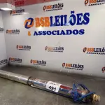 LOTE 491 - 01 BOMBA D’AGUA PARA POÇO ARTESIANO. (NO ESTADO, LEILÃO NÃO TEM GARANTIA E NEM DEVOLUÇÃO, SUJEITO A POSSÍVEIS AVARIAS VISÍVEIS/OCULTAS E/OU AUSÊNCIA DE COMPONENTES).
