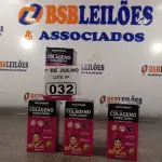 LOTE 032 - 04 CAIXAS COM COLÁGENO HIDROLISADO NATUFORME COM 90 COMPRIMIDOS CADA. (NO ESTADO, LEILÃO NÃO TEM GARANTIA E NEM DEVOLUÇÃO, SUJEITO A POSSÍVEIS AVARIAS VISÍVEIS/OCULTAS E/OU AUSÊNCIA DE COMPONENTES).