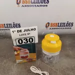 LOTE 030 - 01 TRITURADOR DE ALIMENTOS. (NO ESTADO, LEILÃO NÃO TEM GARANTIA E NEM DEVOLUÇÃO, SUJEITO A POSSÍVEIS AVARIAS VISÍVEIS/OCULTAS E/OU AUSÊNCIA DE COMPONENTES).