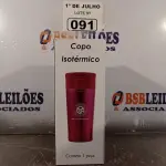 LOTE 091 - 01 COPO ISOTÉRMICO. (NO ESTADO, LEILÃO NÃO TEM GARANTIA E NEM DEVOLUÇÃO, SUJEITO A POSSÍVEIS AVARIAS VISÍVEIS/OCULTAS E/OU AUSÊNCIA DE COMPONENTES).