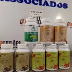 LOTE 131 - 02 FRASCOS DE DENTE DE LEÃO, 03 FRASCOS DE MULUNGU, 02 FRASCOS DE UNHA DE GATO E 01 FRACO DE GINKGO BILOBA. (NO ESTADO, LEILÃO NÃO TEM GARANTIA E NEM DEVOLUÇÃO, SUJEITO A POSSÍVEIS AVARIAS VISÍVEIS/OCULTAS E/OU AUSÊNCIA DE COMPONENTES).