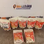LOTE 130 - 07 PACOTES DE SAL ROSA DO HIMALAIA 250G SENDO 04 GROSSO. (NO ESTADO, LEILÃO NÃO TEM GARANTIA E NEM DEVOLUÇÃO, SUJEITO A POSSÍVEIS AVARIAS VISÍVEIS/OCULTAS E/OU AUSÊNCIA DE COMPONENTES).