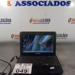 LOTE 049 - 01 NETBOOK NOVADATA, PROCESSADOR ATON, MEMORIA 2GB E HD DE 320GB COM FONTE. (NO ESTADO, LEILÃO NÃO TEM GARANTIA E NEM DEVOLUÇÃO, SUJEITO A POSSÍVEIS AVARIAS VISÍVEIS/OCULTAS E/OU AUSÊNCIA DE COMPONENTES).