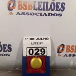 LOTE 029 - 01 RELÓGIO DE BOLSO ANALÓGICO. (NO ESTADO, LEILÃO NÃO TEM GARANTIA E NEM DEVOLUÇÃO, SUJEITO A POSSÍVEIS AVARIAS VISÍVEIS/OCULTAS E/OU AUSÊNCIA DE COMPONENTES).