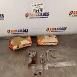 LOTE 014 - 03 FECHADURAS SILVANAS ASSA ABLOY. (NO ESTADO, LEILÃO NÃO TEM GARANTIA E NEM DEVOLUÇÃO, SUJEITO A POSSÍVEIS AVARIAS VISÍVEIS/OCULTAS E/OU AUSÊNCIA DE COMPONENTES).