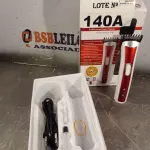 LOTE 140 - 01 MÁQUINA DE CORTAR CABELO. (NO ESTADO, LEILÃO NÃO TEM GARANTIA E NEM DEVOLUÇÃO, SUJEITO A POSSÍVEIS AVARIAS VISÍVEIS/OCULTAS E/OU AUSÊNCIA DE COMPONENTES).