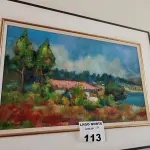 LOTE 113 - 01 QUADRO DECORATIVO (NO ESTADO, NÃO SABEMOS SE FUNCIONA. LEILÃO NÃO TEM GARANTIA E NEM DEVOLUÇÃO).