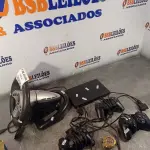 LOTE 035 - 01 PS2 COM 01 VOLANTE. (NO ESTADO, LEILÃO NÃO TEM GARANTIA E NEM DEVOLUÇÃO, SUJEITO A POSSÍVEIS AVARIAS VISÍVEIS/OCULTAS E/OU AUSÊNCIA DE COMPONENTES).