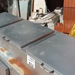 LOTE 513 - 01 ILHA PARA ALIMENTOS. (NO ESTADO, LEILÃO NÃO TEM GARANTIA E NEM DEVOLUÇÃO, SUJEITO A POSSÍVEIS AVARIAS VISÍVEIS/OCULTAS E/OU AUSÊNCIA DE COMPONENTES).