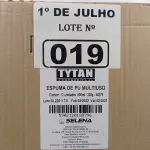 LOTE 019 - 12 LATAS DE ESPUMA DE PU MULTIUSO TYTAN. (NO ESTADO, LEILÃO NÃO TEM GARANTIA E NEM DEVOLUÇÃO, SUJEITO A POSSÍVEIS AVARIAS VISÍVEIS/OCULTAS E/OU AUSÊNCIA DE COMPONENTES).