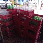 LOTE 524 - 01 LOTE COM GRANDE QUANTIDADE DE CASCOS DE REFRIGERANTES VAZIOS MARCAS E MODELOS DIVERSOS. (NO ESTADO, LEILÃO NÃO TEM GARANTIA E NEM DEVOLUÇÃO, SUJEITO A POSSÍVEIS AVARIAS VISÍVEIS/OCULTAS E/OU AUSÊNCIA DE COMPONENTES).