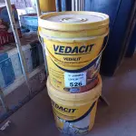 LOTE 526 - 01 BALDE DE ADITIVO IMPERMEABILIZANTE PARA CONCRETO E ARGAMASSA E 01 BALDE DE VEDALIT 18L. (NO ESTADO, LEILÃO NÃO TEM GARANTIA E NEM DEVOLUÇÃO, SUJEITO A POSSÍVEIS AVARIAS VISÍVEIS/OCULTAS E/OU AUSÊNCIA DE COMPONENTES).