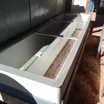 LOTE 523 - 01 ILHA PARA CONGELADOS COM AVARIAS. (NO ESTADO, LEILÃO NÃO TEM GARANTIA E NEM DEVOLUÇÃO, SUJEITO A POSSÍVEIS AVARIAS VISÍVEIS/OCULTAS E/OU AUSÊNCIA DE COMPONENTES).