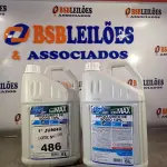 LOTE 486 - 10 LITROS DE HIPOCLORITO DE SÓDIO 12%. (NO ESTADO, LEILÃO NÃO TEM GARANTIA E NEM DEVOLUÇÃO, SUJEITO A POSSÍVEIS AVARIAS VISÍVEIS/OCULTAS E/OU AUSÊNCIA DE COMPONENTES).