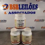 LOTE 117 - 03 POTES DE LEVEDURA EM FLOCOS VEGAN WAY 500G SABOR NATURAL. (NO ESTADO, LEILÃO NÃO TEM GARANTIA E NEM DEVOLUÇÃO, SUJEITO A POSSÍVEIS AVARIAS VISÍVEIS/OCULTAS E/OU AUSÊNCIA DE COMPONENTES).