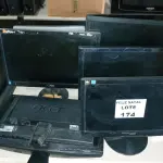 LOTE 174 - 8 MONITORES (NO ESTADO SEM GARANTIA DE FUNCIONAMENTO, SUJEITO A POSSÍVEIS AVARIAS VISÍVEIS/OCULTAS E/OU AUSÊNCIA DE COMPONENTES)