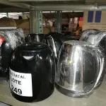 LOTE 249 - 6 CHALEIRAS (NO ESTADO SEM GARANTIA DE FUNCIONAMENTO, SUJEITO A POSSÍVEIS AVARIAS VISÍVEIS/OCULTAS E/OU AUSÊNCIA DE COMPONENTES)