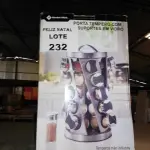 LOTE 232 - PORTA TEMPERO GIRATÓRIO (NO ESTADO SEM GARANTIA DE FUNCIONAMENTO, SUJEITO A POSSÍVEIS AVARIAS VISÍVEIS/OCULTAS E/OU AUSÊNCIA DE COMPONENTES)