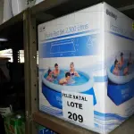 LOTE 209 - PISCINA INFLÁVEL FAST SET DE 2300 LITROS BESTWAY (NO ESTADO SEM GARANTIA DE FUNCIONAMENTO, SUJEITO A POSSÍVEIS AVARIAS VISÍVEIS/OCULTAS E/OU AUSÊNCIA DE COMPONENTES)