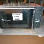 LOTE 106 - MICROONDAS ELECTROLUX (NO ESTADO SEM GARANTIA DE FUNCIONAMENTO, SUJEITO A POSSÍVEIS AVARIAS VISÍVEIS/OCULTAS E/OU AUSÊNCIA DE COMPONENTES)