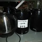 LOTE 273 - 6 CHALEIRAS (NO ESTADO SEM GARANTIA DE FUNCIONAMENTO, SUJEITO A POSSÍVEIS AVARIAS VISÍVEIS/OCULTAS E/OU AUSÊNCIA DE COMPONENTES)