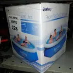 LOTE 226 - PISCINA INFLÁVEL FAST SET DE 2300 LITROS BESTWAY (NO ESTADO SEM GARANTIA DE FUNCIONAMENTO, SUJEITO A POSSÍVEIS AVARIAS VISÍVEIS/OCULTAS E/OU AUSÊNCIA DE COMPONENTES)