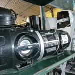 LOTE 021 - CAIXA DE SOM PHILCO (NO ESTADO SEM GARANTIA DE FUNCIONAMENTO, SUJEITO A POSSÍVEIS AVARIAS VISÍVEIS/OCULTAS E/OU AUSÊNCIA DE COMPONENTES)