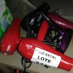 LOTE 211 - 5 SECADORES DE CABELO (NO ESTADO SEM GARANTIA DE FUNCIONAMENTO, SUJEITO A POSSÍVEIS AVARIAS VISÍVEIS/OCULTAS E/OU AUSÊNCIA DE COMPONENTES)