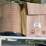 LOTE 014 - 2 FILTRO DE AR CAMINHÃO (NO ESTADO SEM GARANTIA DE FUNCIONAMENTO, SUJEITO A POSSÍVEIS AVARIAS VISÍVEIS/OCULTAS E/OU AUSÊNCIA DE COMPONENTES)