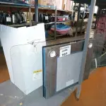 LOTE 107 - COIFA VIDRO BRASTEMP (NO ESTADO SEM GARANTIA DE FUNCIONAMENTO, SUJEITO A POSSÍVEIS AVARIAS VISÍVEIS/OCULTAS E/OU AUSÊNCIA DE COMPONENTES)